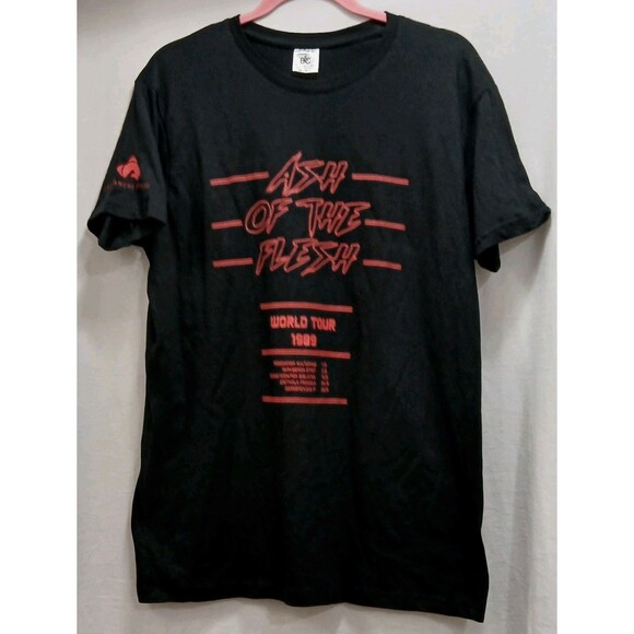 Avalanche Studios Generation Zero Ash Flesh World Tour Black T-Shirt Large EUC! - Picture 1 of 7